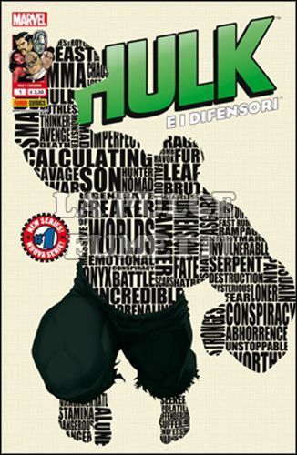 HULK E I DIFENSORI # 1 - COVER D: HULK